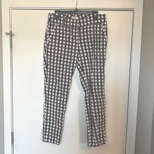 LOFT Plaid Checked Pants